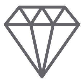 Diamond Decal (Grey)